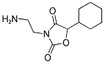3-(2-AMINO-ETHYL)-5-CYCLOHEXYL-OXAZOLIDINE-2,4-DIONE 结构式