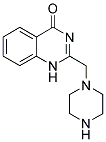 2-(PIPERAZIN-1-YLMETHYL)QUINAZOLIN-4(1H)-ONE 结构式