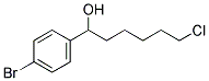 1-(4-BROMOPHENYL)-6-CHLORO-1-HEXANOL 结构式