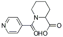 1-ISONICOTINOYLPIPERIDINE-2-CARBOXYLIC ACID 结构式