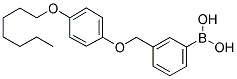 3-(4'-HEPTYLOXYPHENOXYMETHYL)PHENYLBORONIC ACID 结构式