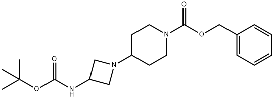 Benzyl 4-(3-((tert-butoxycarbonyl)amino)azetidin-1-yl)piperidine-1-carboxylate