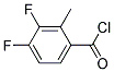 3,4-DIFLUORO-2-METHYLBENZOYL CHLORIDE 结构式