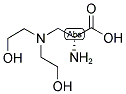 (R)-2-AMINO-3-(DIETHANOLAMINO)PROPANOIC ACID 结构式