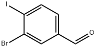 3-BROMO-4-IODOBENZALDEHYDE 结构式