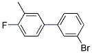 3-BROMO-4'-FLUORO-3'-METHYLBIPHENYL 结构式