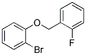 2-BROMOPHENYL-(2-FLUOROBENZYL)ETHER 结构式