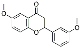 6,3'-DIMETHOXYFLAVANONE 结构式