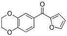 2-[3,4-(ETHYLENEDIOXY)BENZOYL]FURAN 结构式