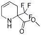 METHYL 2-(TRIFLUOROMETHYL)-1,2,3,6-TETRAHYDROPYRIDINE-2-CARBOXYLATE 结构式