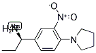 (1R)-1-(3-NITRO-4-PYRROLIDINYLPHENYL)PROPYLAMINE 结构式