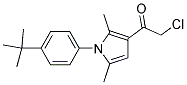 1-[1-(4-TERT-BUTYLPHENYL)-2,5-DIMETHYL-1H-PYRROL-3-YL]-2-CHLOROETHANONE 结构式
