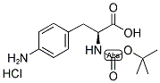 Boc-Phe(4-NH2)-OH HCl 结构式