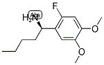 (1R)-1-(2-FLUORO-4,5-DIMETHOXYPHENYL)PENTYLAMINE 结构式