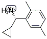 (1S)(2,5-DIMETHYLPHENYL)CYCLOPROPYLMETHYLAMINE 结构式