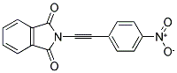 4-(3-PHTHALIMIDOETHYN-1-YL)-1-NITROBENZENE 结构式