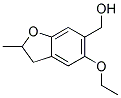 (5-ETHOXY-2-METHYL-2,3-DIHYDRO-1-BENZOFURAN-6-YL)METHANOL 结构式