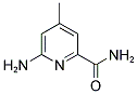 6-AMINO-4-METHYLPYRIDINE-2-CARBOXAMIDE 结构式