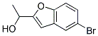 1-(5-BROMO-1-BENZOFURAN-2-YL)ETHANOL 结构式