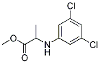 2-(3,5-DICHLORO-PHENYLAMINO)-PROPIONIC ACID METHYL ESTER 结构式