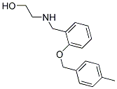 2-((2-((4-METHYLBENZYL)OXY)BENZYL)AMINO)ETHANOL 结构式