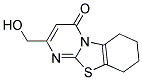 2-(Hydroxymethyl)-6,7,8,9-tetrahydro-4H-pyrimido[2,1-b][1,3]benzothiazol-4-one 结构式