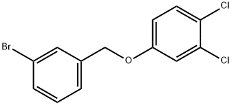 3-BROMOBENZYL-(3,4-DICHLOROPHENYL)ETHER 结构式