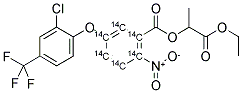 LACTOFEN-NITROPHENYL-UL-14C 结构式