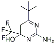 2-AMINO-6-TERT-BUTYL-4-(TRIFLUOROMETHYL)-4,5-DIHYDROPYRIMIDIN-4-OL 结构式