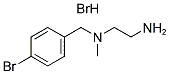 N1-(4-BROMOBENZYL)-N1-METHYLETHANE-1,2-DIAMINE HYDROBROMIDE 结构式