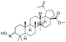 3-HYDROXYIMINO-LUP-20(29)-EN-28-OIC ACID METHYL ESTER 结构式