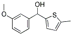 3-METHOXYPHENYL-(5-METHYL-2-THIENYL)METHANOL 结构式
