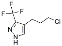 4-(3-CHLOROPROPYL)-3-(TRIFLUOROMETHYL)PYRAZOLE 结构式
