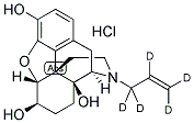 6-BETA-NALOXOL-D5 HCL 结构式