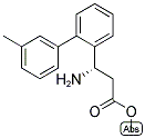 METHYL (3S)-3-AMINO-3-[2-(3-METHYLPHENYL)PHENYL]PROPANOATE 结构式