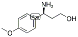 (S)-3-AMINO-3-(4-METHOXY-PHENYL)-PROPAN-1-OL 结构式