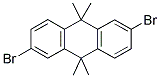 2,6-DIBROMO-9,9,10,10-TETRAMETHYL-9,10-DIHYDRO-ANTHRACENE 结构式