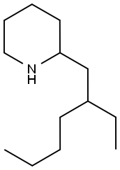 2-(2-ETHYL-HEXYL)-PIPERIDINE 结构式
