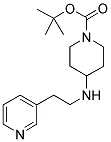 1-BOC-4-[(PYRIDIN-3-YLETHYL)-AMINO]-PIPERIDINE 结构式