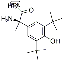 (2R)-2-AMINO-2-[3,5-BIS(TERT-BUTYL)-4-HYDROXYPHENYL]PROPANOIC ACID 结构式