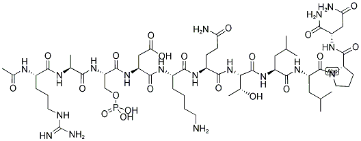 AC-RA(PS)DKQTLLPN-AMIDE 结构式