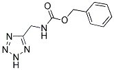 BENZYL (2H-TETRAZOL-5-YLMETHYL)CARBAMATE 结构式