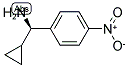 (1R)CYCLOPROPYL(4-NITROPHENYL)METHYLAMINE 结构式