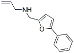 N-((5-PHENYL-2-FURYL)METHYL)PROP-2-EN-1-AMINE 结构式