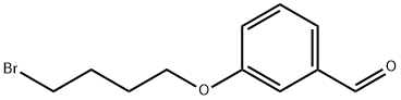 3-(4-溴丁氧基)苯甲醛 结构式