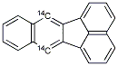 BENZO[K]FLUORANTHENE, [7,12-14C]- 结构式