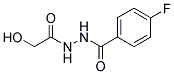 4-FLUORO-N'-GLYCOLOYLBENZOHYDRAZIDE 结构式