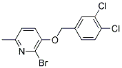 2-BROMO-6-METHYL-3-PYRIDINYL 3,4-DICHLOROBENZYL ETHER 结构式