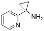 1-PYRIDIN-2-YL-CYCLOPROPYLAMINE 结构式