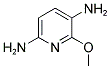 6-METHOXYPYRIDINE-2,5-DIAMINE 结构式